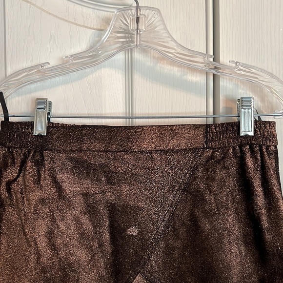 Graced by Starr copper suede skirt /lace leather suede trim sweater szM - Picture 7 of 14